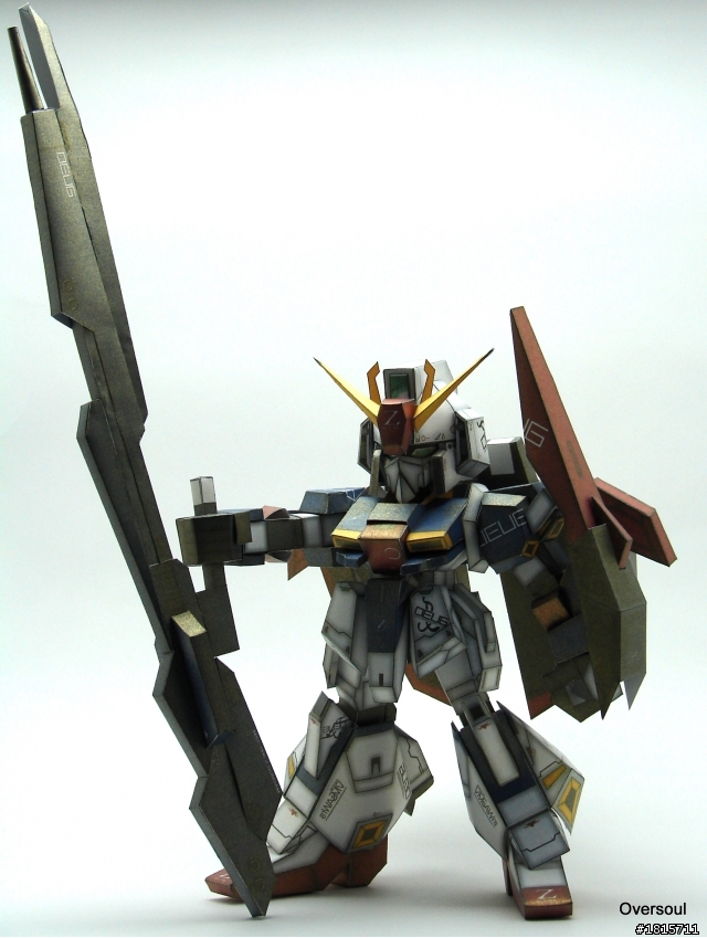 【作品分享】MSZ-006 Z鋼彈 紙模