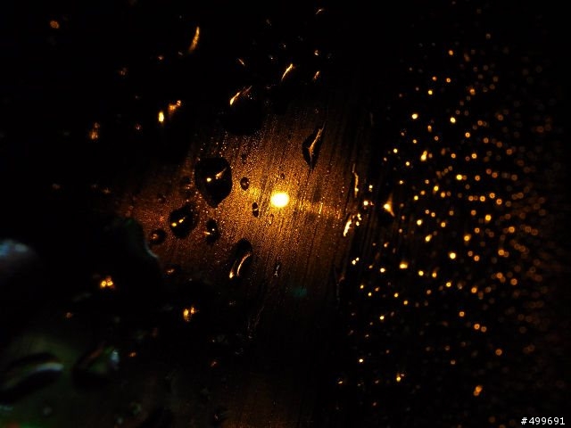 GRD3-車窗上的水滴