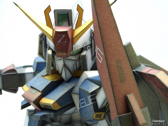 【作品分享】MSZ-006 Z鋼彈 紙模