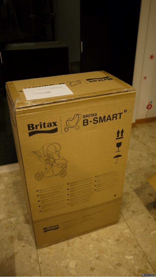 給我準備出生的女兒 聖誕節的禮物 BRITAX SMART 推車  開箱分享