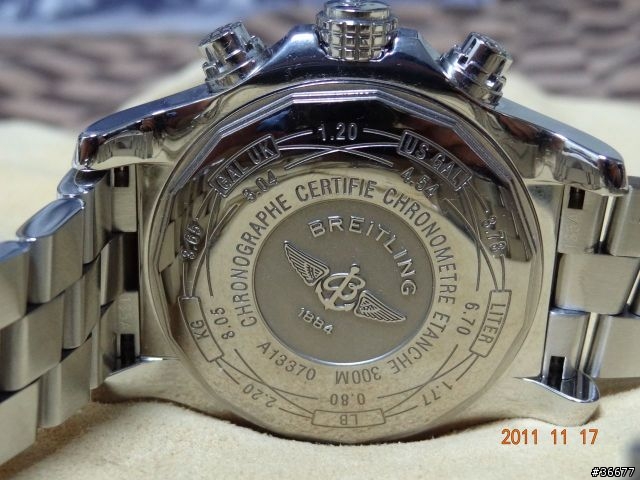 [開箱] Breitling Super Avenger 百年靈 超級復仇者 (圖多請見諒)