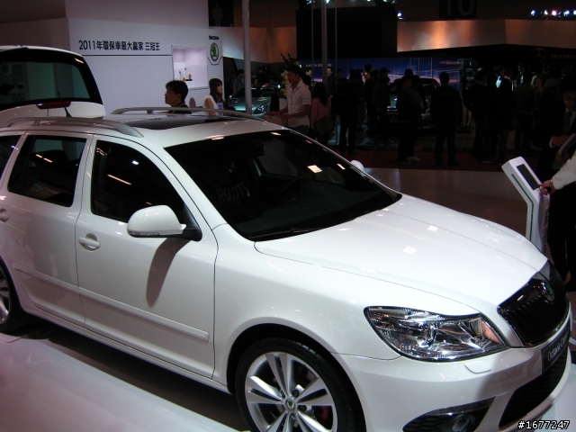 台北車展的SKODA 拍了機張分享一下!