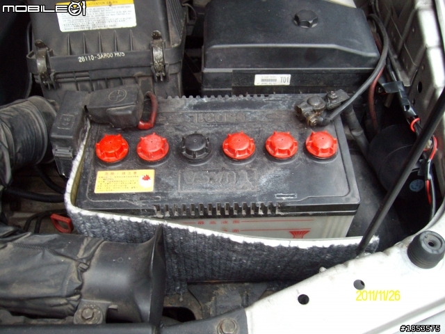 電瓶加裝隔熱裝置 ( 用以減少電瓶 熱逸走(Thermal Runaway) 的現象 )