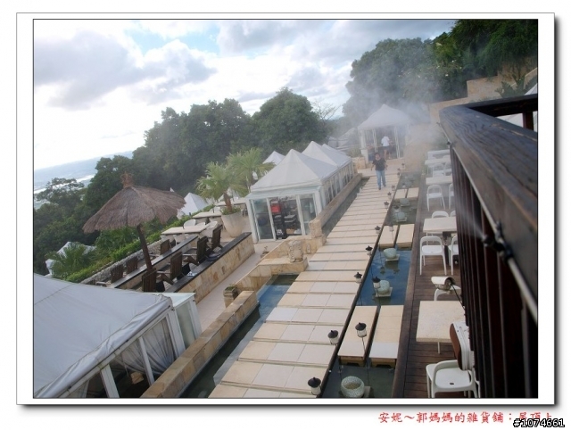 北投區陽明山屋頂上THE TOP。好漂亮的風景！有無敵夜景。走峇里島風的景觀餐廳。