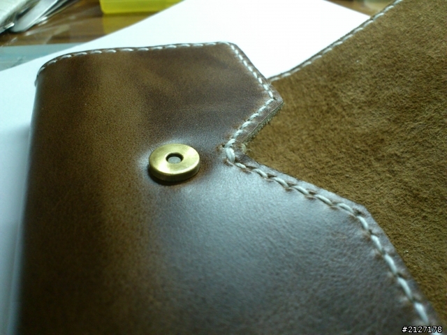[皮革DIY] 皮革手機套
