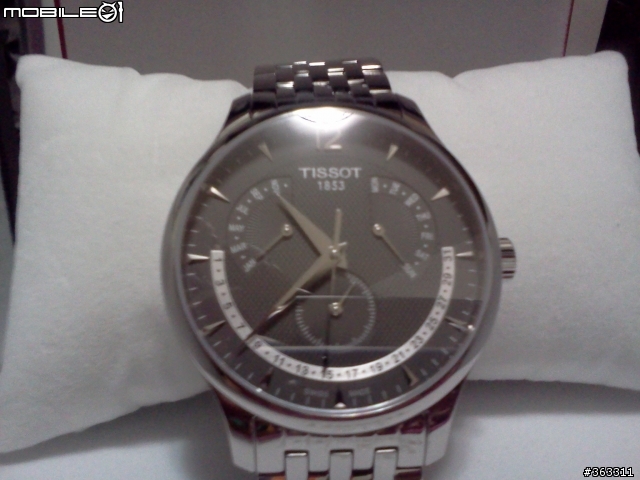 TISSOT 開箱  逆跳復刻經典腕錶-黑灰