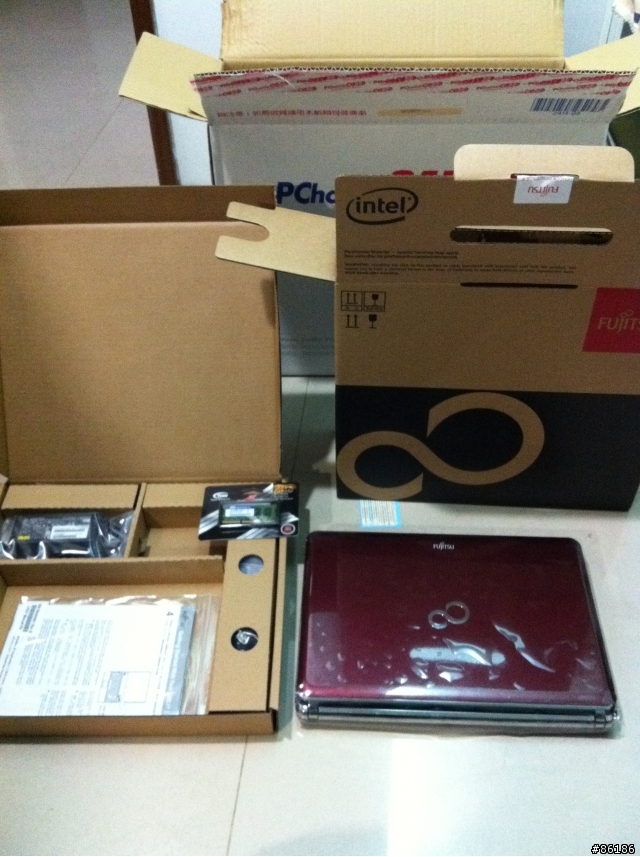 【開箱】Fujitsu LifeBook LH531GRS