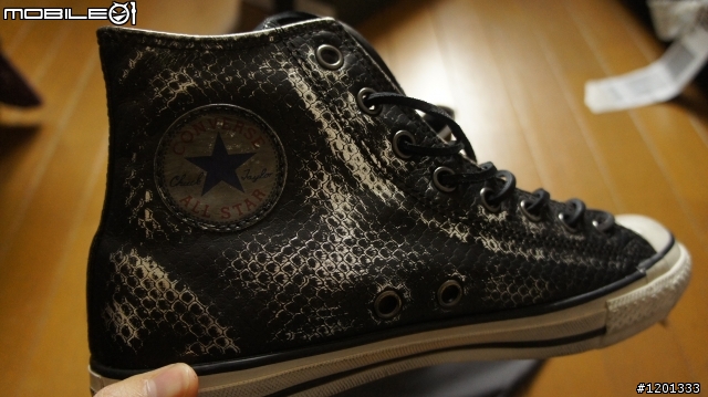 [2012開箱文]: Converse by John Varvatos Snakeskin Leather High Cut