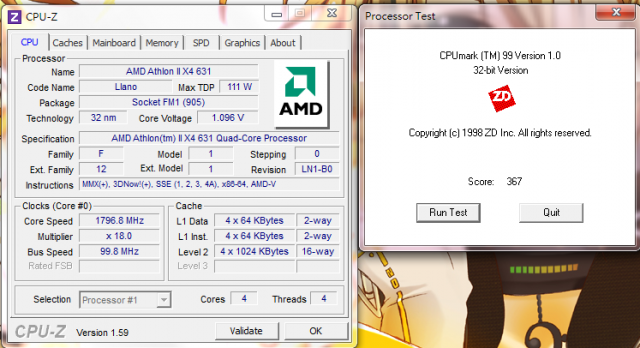 2.3k低價四核AMD X4-631 + MSI A55M P35 開箱測試