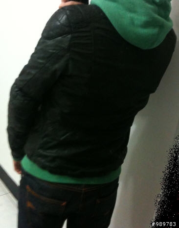 Diesel Lermo Leather Jacket Black 簡單開箱 (說好的實穿!!!附上SD實穿)