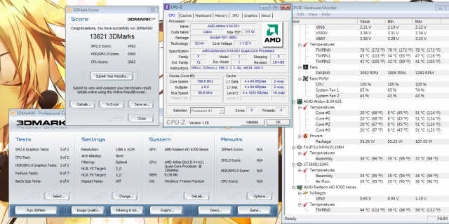 2.3k低價四核AMD X4-631 + MSI A55M P35 開箱測試