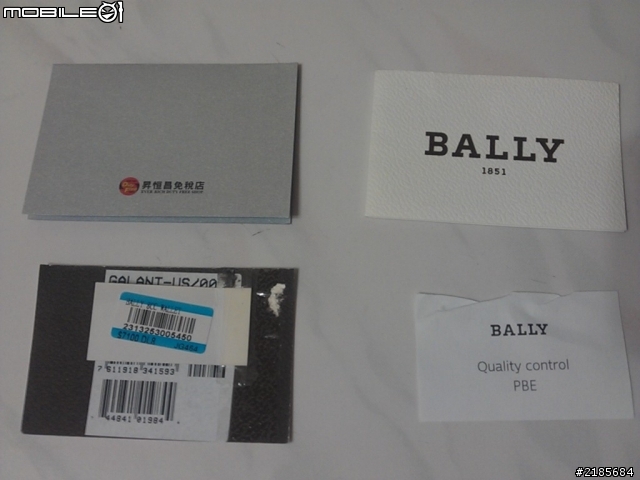 [問題] 這個BALLY皮夾的真偽?