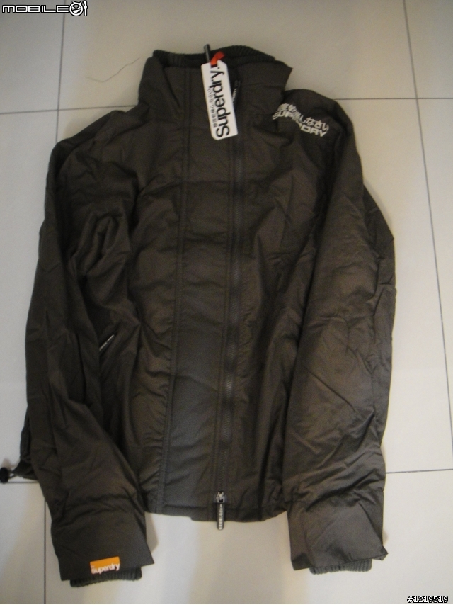 [遺憾的開箱]Superdry Windcheater Jacket - Army cream / M