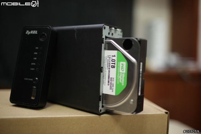 [開箱] 俗格大碗 ZyXEL NSA-310 開箱小心得