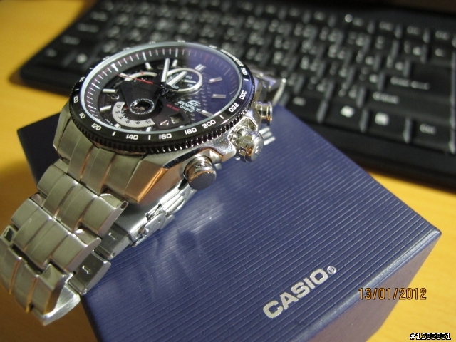 [開箱]生平第一只CASIO-EDIFICE EFR-513SP-1A手錶
