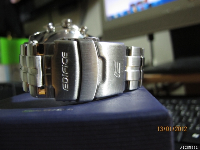 [開箱]生平第一只CASIO-EDIFICE EFR-513SP-1A手錶