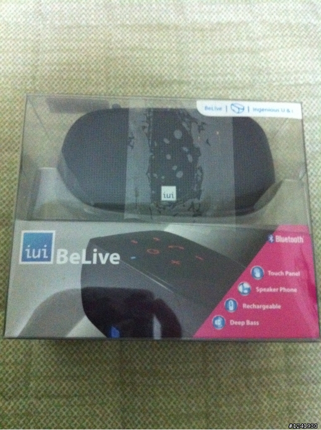 [開箱]iUi Believe藍芽音箱