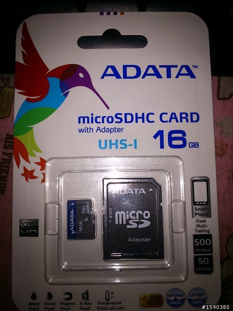[分享]威剛ADATA microSDHC UHS-I 記憶卡