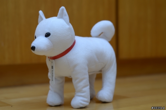 日本SoftBank電信的狗明星公仔