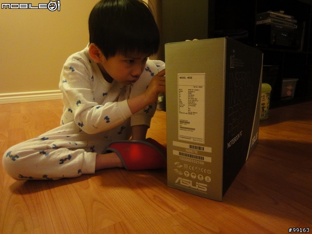 ASUS N55SF 開箱