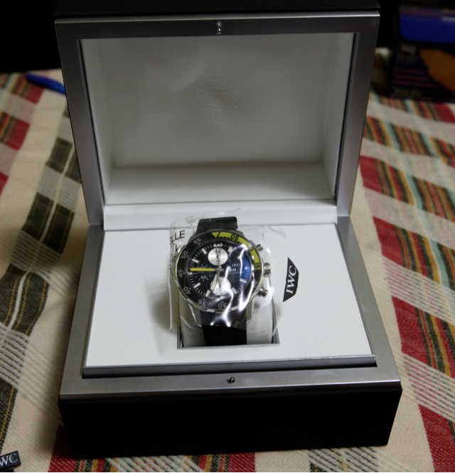 IWC Aquatimer Chronograph 開箱