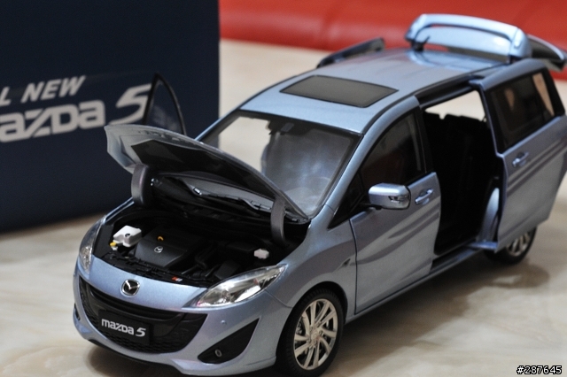 All new Mazda 5 開箱文(1:18)
