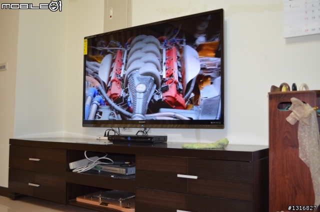SHARP LC-60LE835U 美規 低調開箱文