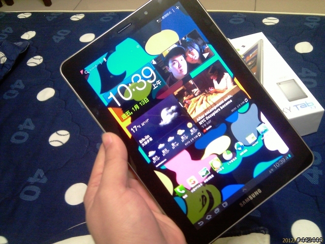 Samsung Galaxy Tab 7.7 之超隨便偷跑開箱!