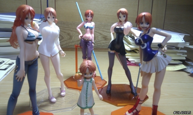 海賊王  日初版空島娜美P.O.P. (八年前娜美)開箱!!