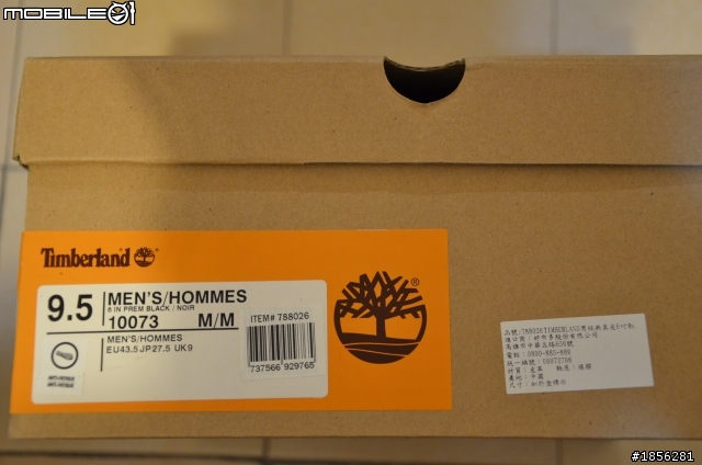 Timberland 10073 黑靴開箱