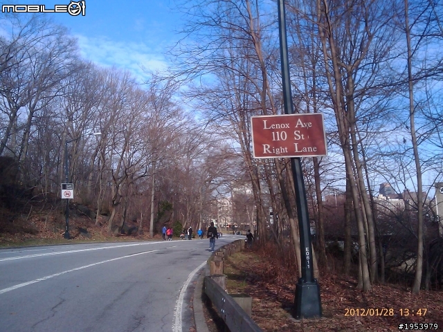回紐約過年騎車(2)......寒冷中前進.....中央公園(central park)之美!