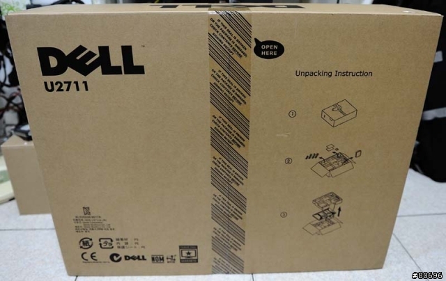 DELL UltraSharp U2711顯示器開箱