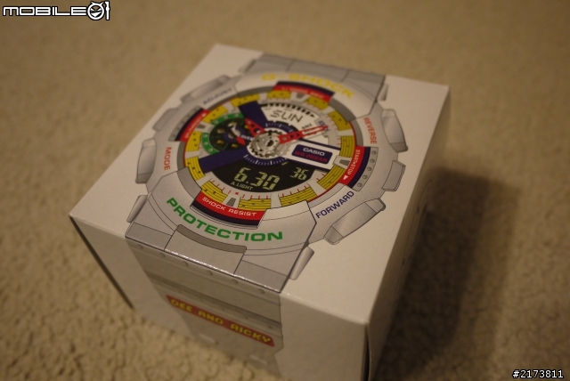 [簡易開箱] CASIO G-Shock ga-111dr-7a <2011 Dee & Ricky>