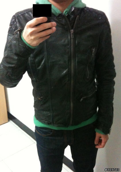 Diesel Lermo Leather Jacket Black 簡單開箱 (說好的實穿!!!附上SD實穿)