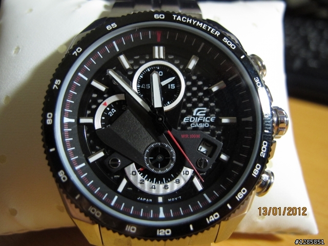 [開箱]生平第一只CASIO-EDIFICE EFR-513SP-1A手錶