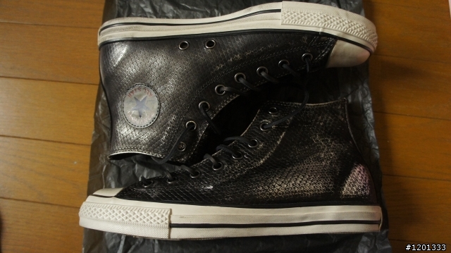 [2012開箱文]: Converse by John Varvatos Snakeskin Leather High Cut
