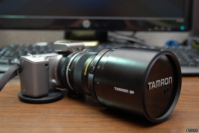 SONY NEX5+TAMRON反射鏡