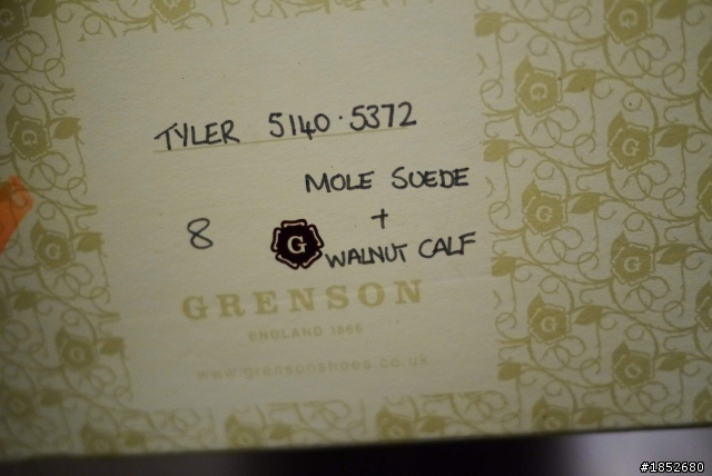 【蜈蚣病發作】英國 Grenson Tyler 雕花鞋開箱文