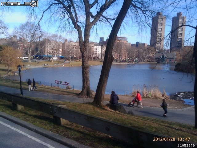 回紐約過年騎車(2)......寒冷中前進.....中央公園(central park)之美!