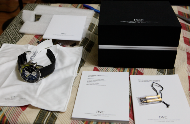 IWC Aquatimer Chronograph 開箱