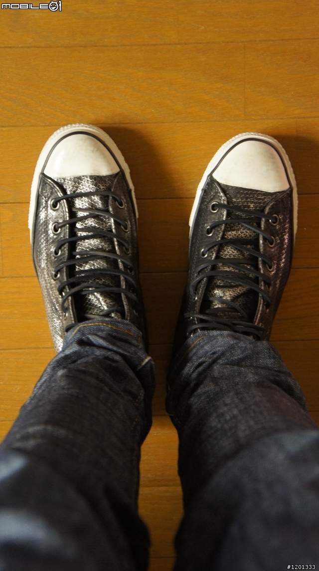 [2012開箱文]: Converse by John Varvatos Snakeskin Leather High Cut