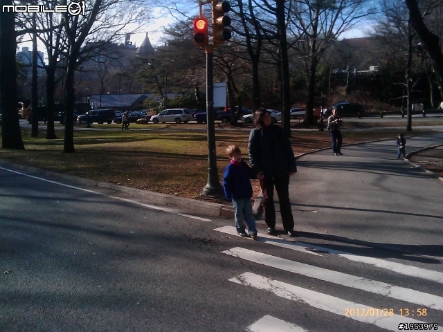 回紐約過年騎車(2)......寒冷中前進.....中央公園(central park)之美!