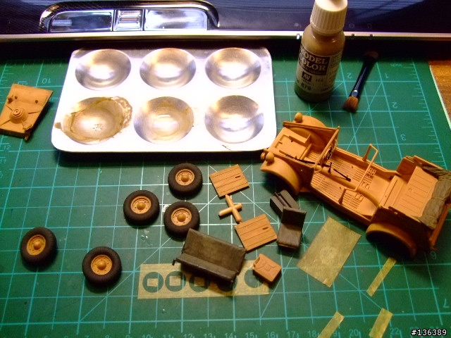 Kubelwagen Type82 1/35 嘴巴修車式樣