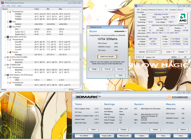 2.3k低價四核AMD X4-631 + MSI A55M P35 開箱測試