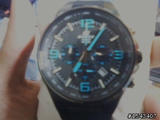 紅包錢+打工錢=就是它了!!!EDIFICE EFR-515PB[恭喜破財......]