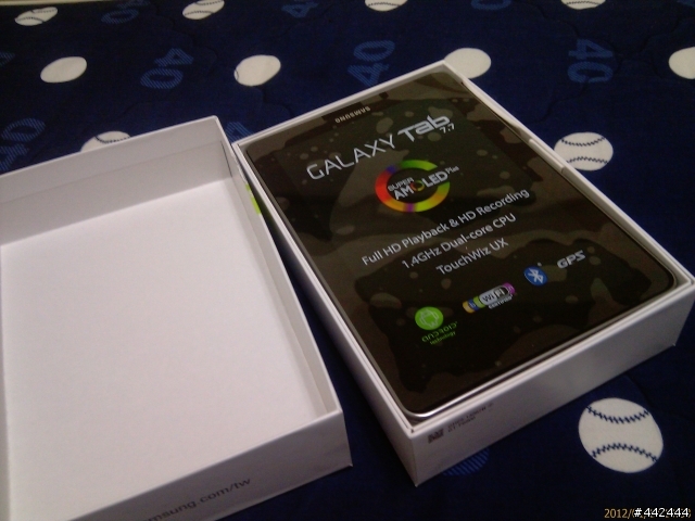 Samsung Galaxy Tab 7.7 之超隨便偷跑開箱!