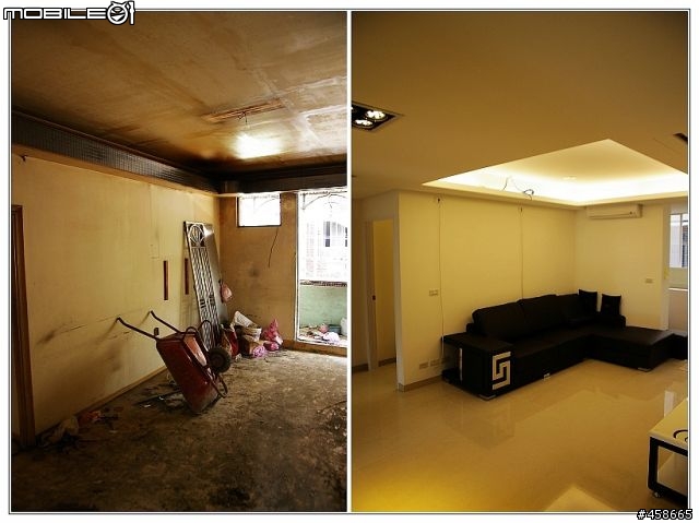 [開箱]30年老屋翻新，黑白簡約風-圖多(2012.01.30更新)