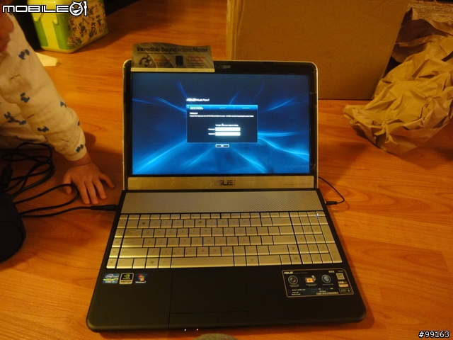 ASUS N55SF 開箱