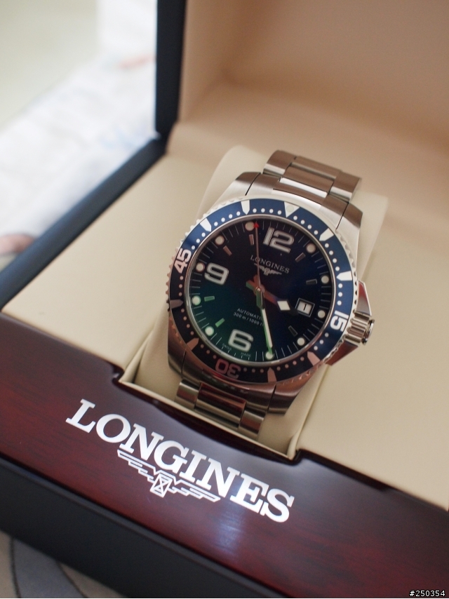 浪琴Longines 深海征服者 藍水鬼 簡單開箱文
