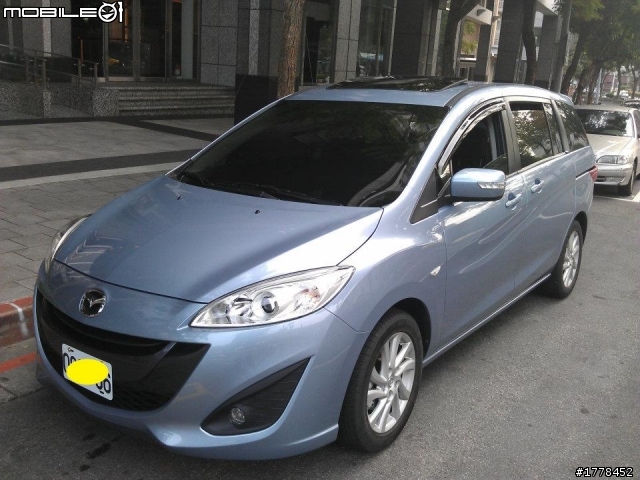 1/5交車-桃園縣 2012 All New Mazda5(新馬五)不專業開箱^^